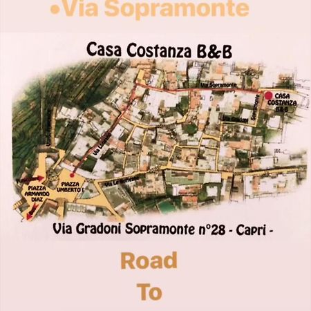 ホテル Casa Costanza カプリ エクステリア 写真